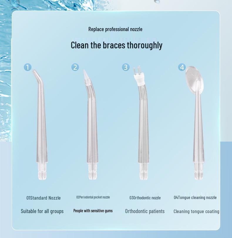 Portable Electric Water Flosser - Powerful Handheld Oral Care Device for Effective Dental Cleaning