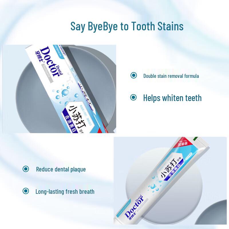 Dr. Tand Bakpulver Whitening Tandkräm