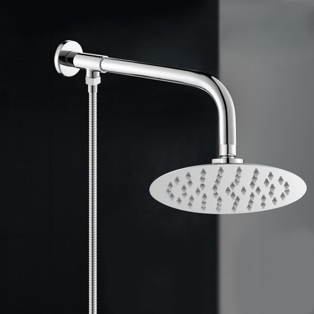 Adjustment Shower Arm Extendable Shower Arm Long Service Shower Arm Convenient Shower Arm Replacement for Bathroom