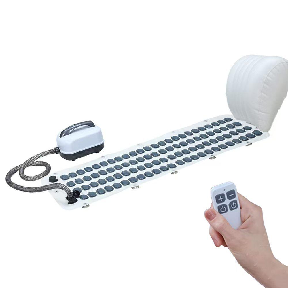 Home Spa Hydrotherapy Bubble Bath Mat - Non-Slip Full Body Massage Machine