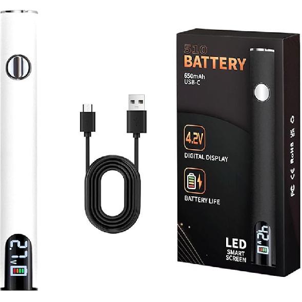 Cordless Soldering Iron - 510 Threaded Battery Pen, 650mAh USB Rechargeable,  , Adjustable , Portable Soldering Kit for  Board (Pink)