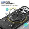 Neue Top Qualität Ring Ständer Halter Fall Für iPhone 15 11 12 13 14 Pro Max Magnetische Drahtlose Lade rüstung Harte PC Stoßfest Abdeckung