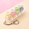 Anxiety Relief Jellyfish Push-button Keychain Sensory Toys Fidget Clicker  for Work School