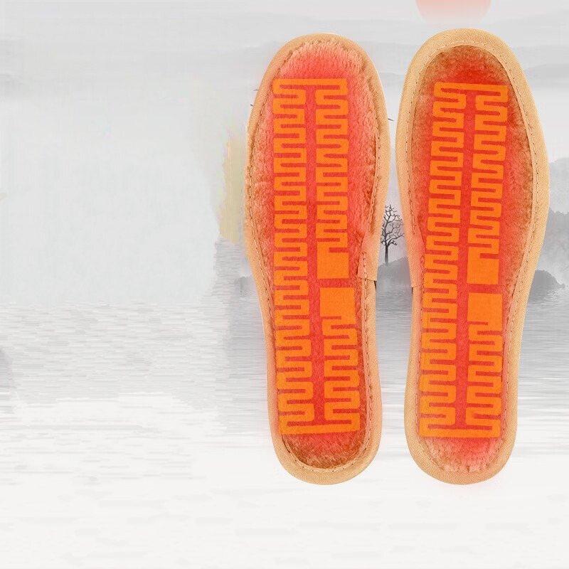 Улучшенные перезаряжаемые греющие стельки для обуви