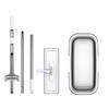 MDNG Hands-Free Flat Mop & Foldable Bucket Set