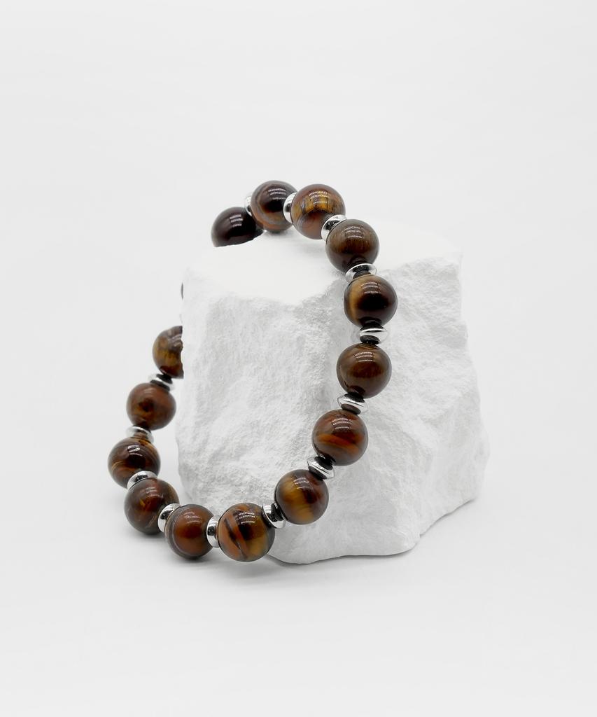 Iamj Amber Eye Gemstone Bracelet