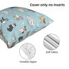 Puppy Dog Square Pillowcase Pillow Cover Cushion Decor Comfort Throw Pillow for Home Bedroom