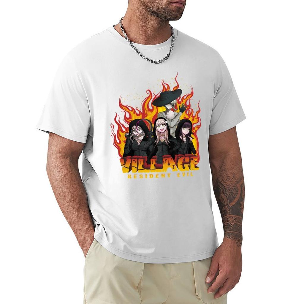Day Gift Lady Dimitrescu Active Graphic For Fan Tshirt Basic Casual Short Sleeve Cotton Shirt