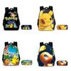 Lightweight Pokemon Backpack Perfect For Boys And Girls With Multiple Compartments