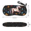 Colorful Running Horses Glasses Case Girls Lightweight Accessories  Eyewear Box Cute Glasses Box