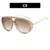 Vintage Oversized Sunglasses Women Retro Square Big Frame Sun Glasses Female Black Yellow Ins Style Oculos De Sol