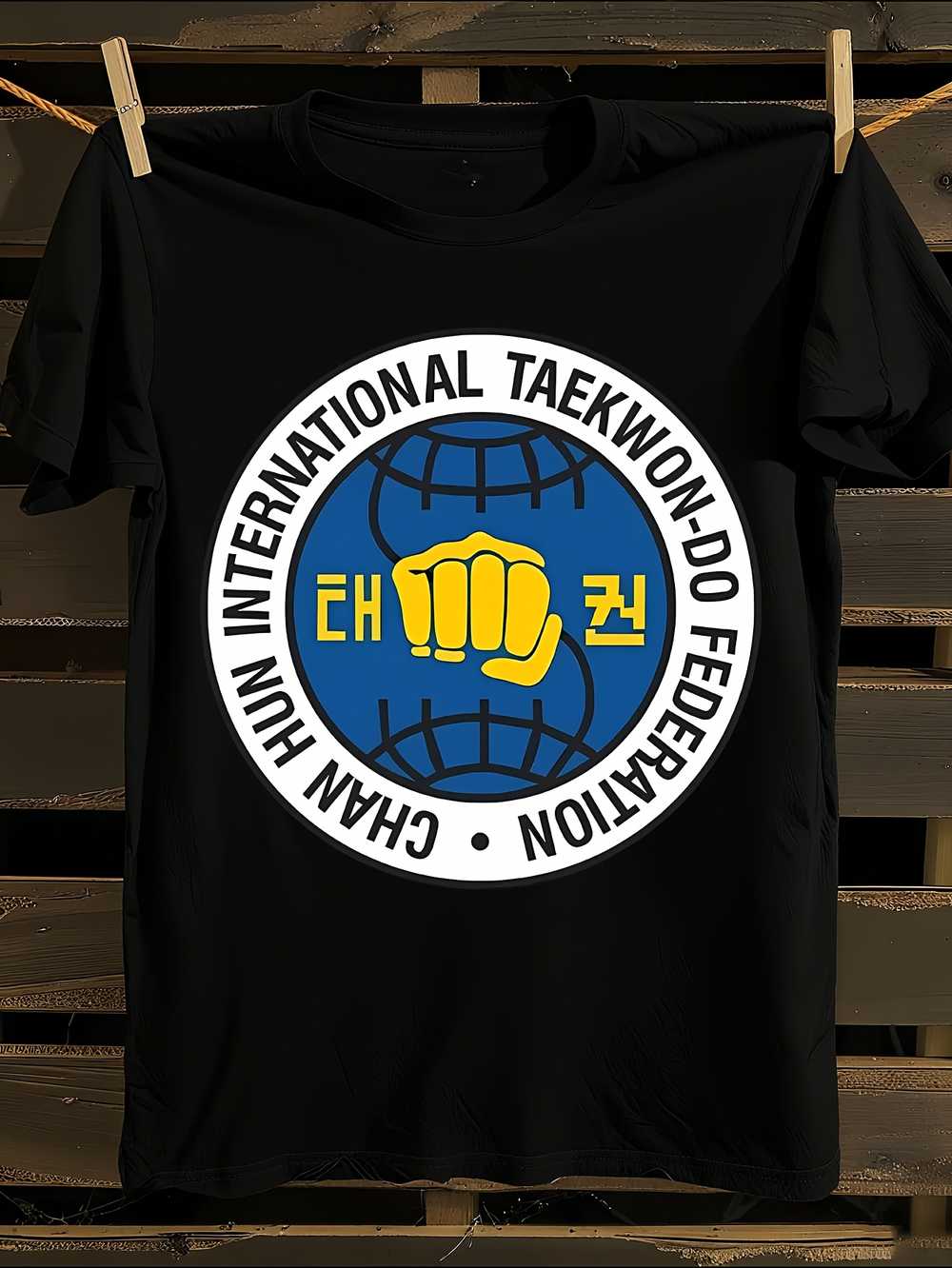 

Графическая футболка ITF Таэквондо S