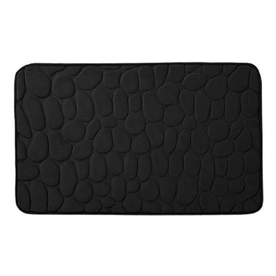 Floor Rugs Easy Clean Water Absorbent Solid Color Anti-slip Entrance Door Bath Mat