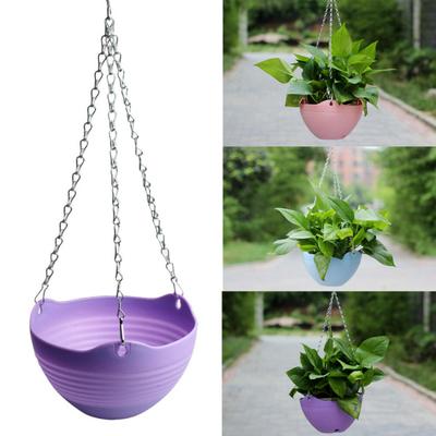 Flower Pot Hanging Chain Multifunctional Resin Multipurpose Eco-friendly Plant Holder Household Supplies
