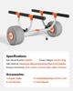 Kayak Cart, 158.8 kg Load Capacity, Kayak Trolley with 30.5 cm Inflatable PU Tires & 2 Straps, Assembles & Disassembles Within Seconds, Paddle Board