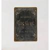 Tin Sign Wall Art Retro Metal Painting Home Decor 20x30cm