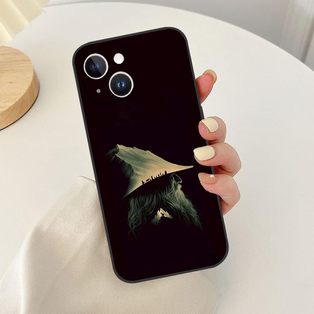 Movie The L-Lord R-Rings Phone Case For Iphone 16 15 11 13 14 Pro Max 7 8 Plus X Xr Xs Max 12mini Black Shell Cover Case