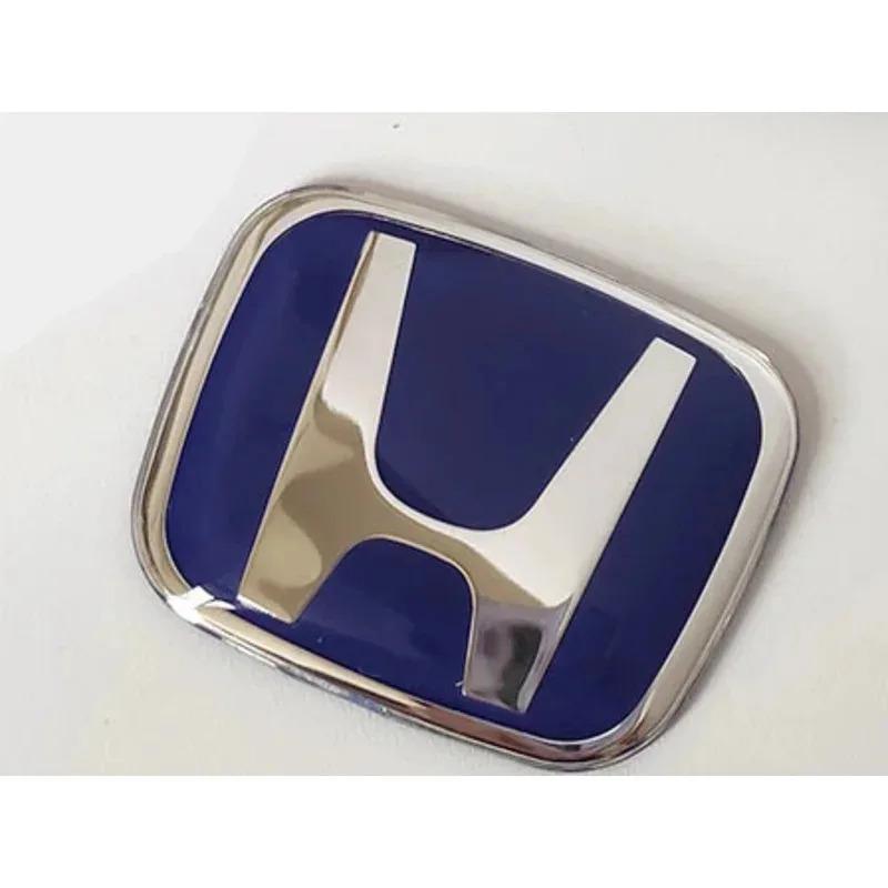 PLXI9 Acrylic Car Steering Wheel Emblem For Honda Civic Accord City CRV Jade Fit Odyssey Hybrid H-Sticker Interior Modification