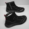 Herrenschuhe Winter 2025 neu wasserdicht, rutschfest und abriebfest Werkzeugschuhe trendige vielseitige Schuhe Herren Freizeit Baumwollschuhe