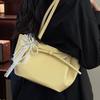 Handbag Women's Fashion Folded Bucket Bag 2025 New Simple Shoulder Women's Bag