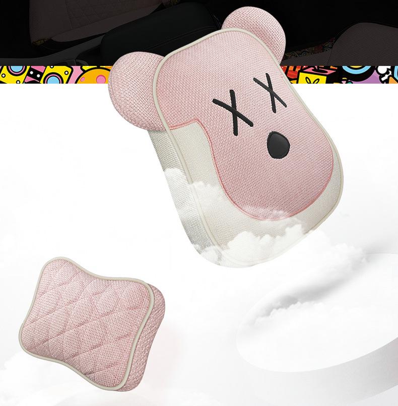 BYD Song Pro Linen Cartoon Seat Cover - All-Season Universal Cushion