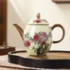 Ru kiln Jiutao series beam pot, teapot, tea maker, household ceramic tea set, tea maker, single pot opening can raise teapot