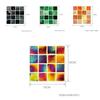 Elegant Self-adhesive 10pc Kitchen Tile Stickers Featuring Mosaic Patterns For Easy Decor