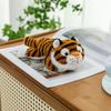 Plush Tiger Handheld Toy For Kids Gift Soft Animal Doll Collectible