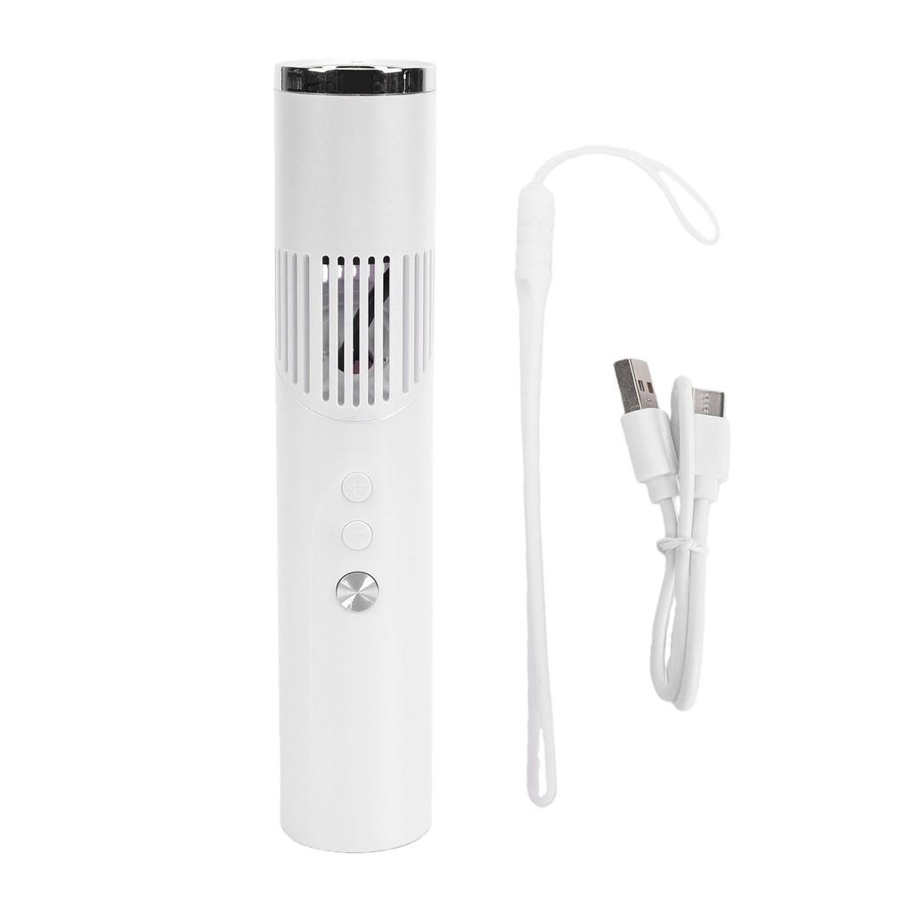 Mini Handheld Fan Electric Turbo Fan 199 Speed Levels 3000mAh Battery USB C Rechargeable Portable Foldable Digital