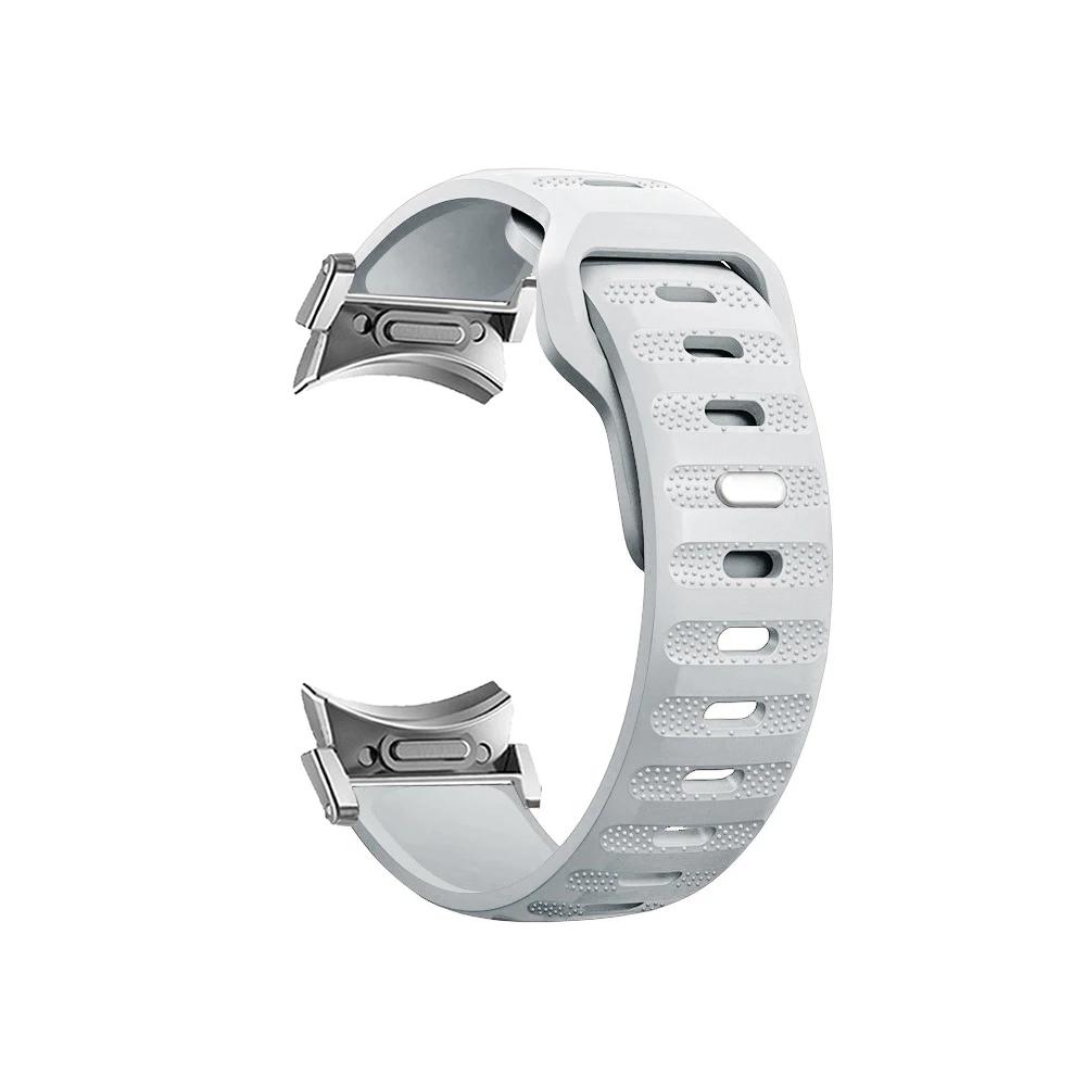 Classic Silicone Strap for Samsung Galaxy Watch 6/5/4 40mm 44mm 5Pro 45mm No Gaps Sport Band Galaxy Watch 6/4 Classic 43 47mm 42 46mm