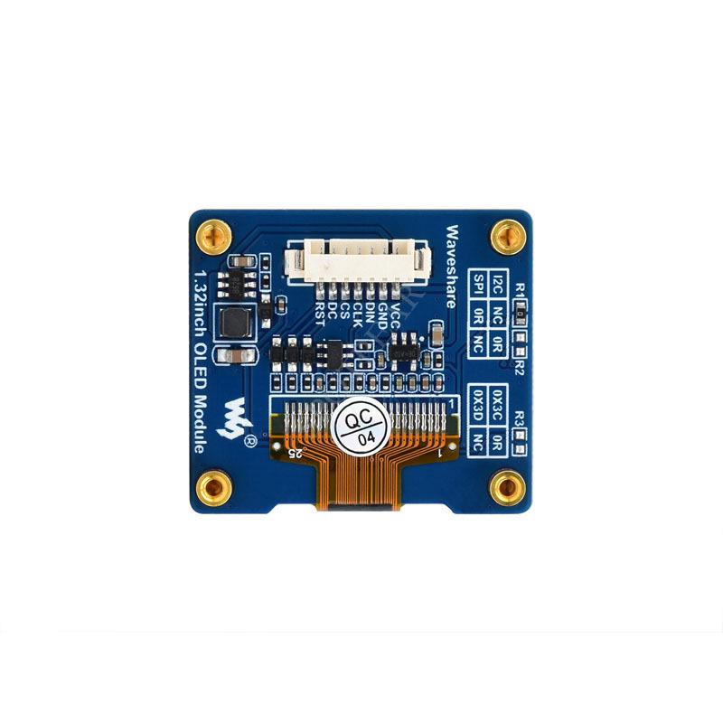 1,32" OLED-Anzeigemodul, 16 Graustufen, 128×96 Auflösung, SPI/I2C-Kompatibilität