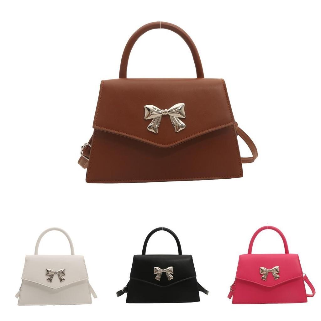 Elegant Fashion Lightweight Handbag For Women Summer 2024 With Bow Accent