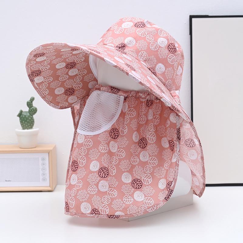 

Летняя шляпа-шаль от солнца с защитой от ультрафиолета для езды на велосипеде с большими полями и шейным клапаном, съемная дышащая сетка для лица