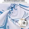 Turtle Shower Curtain Beach Starfish Themed Bathroom Curtain Practical Elegant Underwater Seahorse Bathroom Curtain for Bathroom