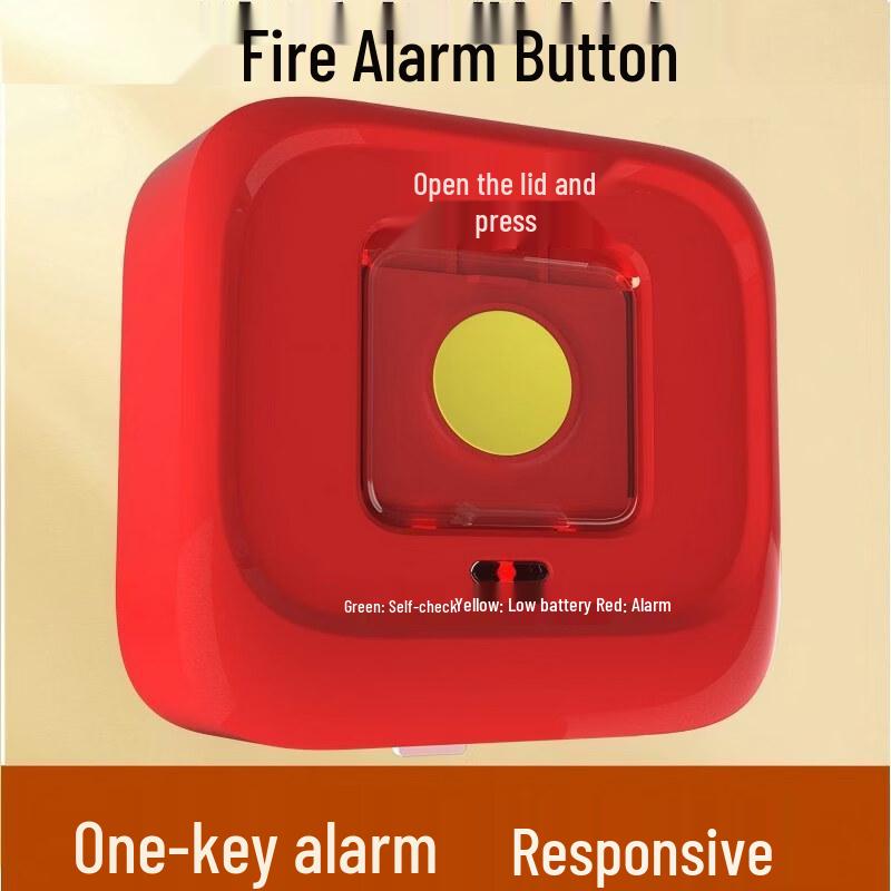 Boleesch Fire Alarm Manual Call Point with Strobe & Siren
