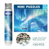 Northern Lights+Photo Frame 150 Mini Test Tube Puzzle World Famous Painting Series Travel Puzzle YC-M