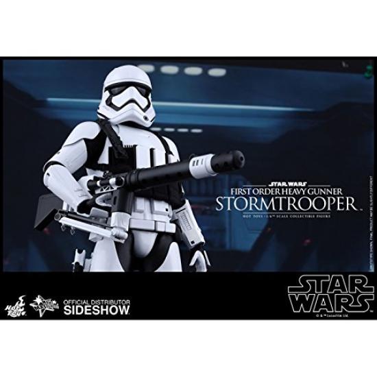 Movie Masterpiece Star Wars: Síla se probouzí Stormtrooper Prvního řádu (Verze Heavy Gunner) 16 Měřítko Malovaná Pohyblivá Figurka