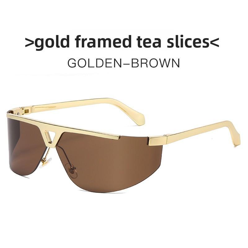 Y2k Fashion Designer Frameless Sunglasses With Uv400 For Outdoor Activities And Parties
