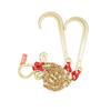 5/16" X 2' G80 Tow Chain J Hook V-Chain Bridle Grab Hook Wrecker 10800 Lbs