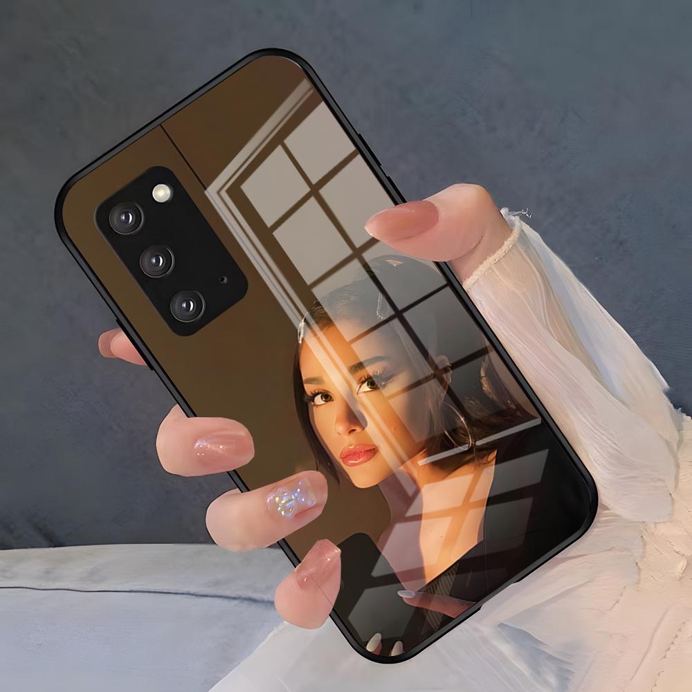Singer Ariana Grande Phone Case For Samsung A25 A13 A33 5G A54 A36 A35 A56 A52 A14 Shockproof Glass Cover