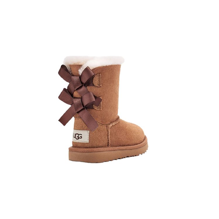 UGG Bailey Bow II topánka gaštanová (Batoľa) Detské tenisky 1017394T-CHE