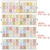 8sheet Bible Index Tabs, Cross Design Boho Morandi Color Bible Bookmark Labels