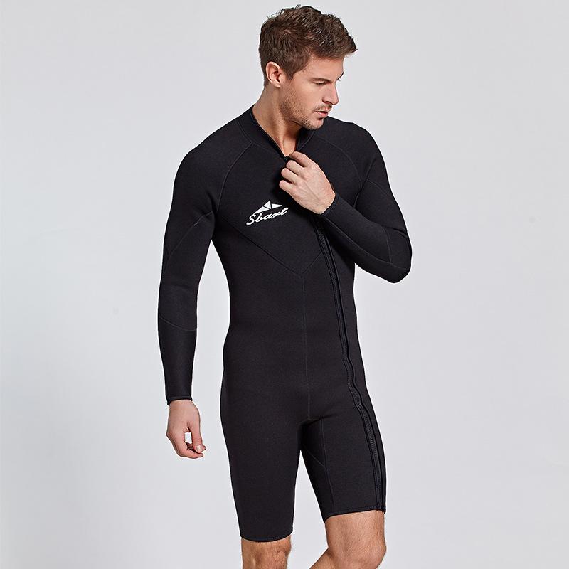 Sharkbat Men's 3mm Long Sleeve Wetsuit with Jellyfish Protection & Sun Guard