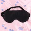 1Pcs Silk Sleep Eye Mask Soft Breathable Eyeshade for Men Women Travel Hotel Night Use Comfortable Eye Patch
