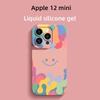 Kolorowa uśmiechnięta twarz odpowiednia dla Apple 15/14/13 minimalistyczne etui na iPhone 12pro odporne na upadki 7/8P