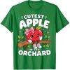 Cutest Apple in The Orchard Cute Apple Picking Season Girl T-Shirt