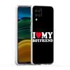 Cute I Love My Girlfriend Boyfriend Case For Samsung A13 A33 A35 A55 A73 A53 A23 A51 A71 A21S A31 A41 A05s A03S A15 A25 5G Cover
