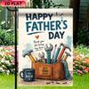 1pc Happy Father's Day Tools Garden Ag, Suitable for Yard, Lawn and Balcony Decoration,a Fun Holiday Gift for Handy Dads.