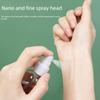Portable Leakproof Spatter Bottle For Skincare Travel Refillable Fine Mist Container With Recyclable Elastomer Design