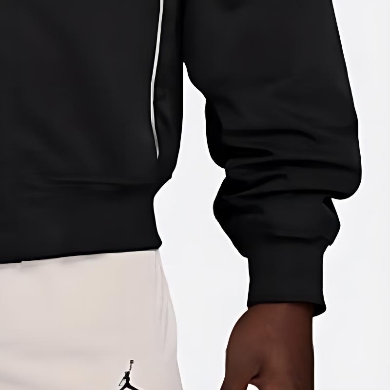 Jordan Sports Casual Woven Zip Long Sleeve Jacket Men Jackets Black FV7242-010